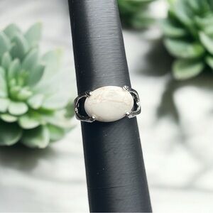 Howlite Gemstone Ring